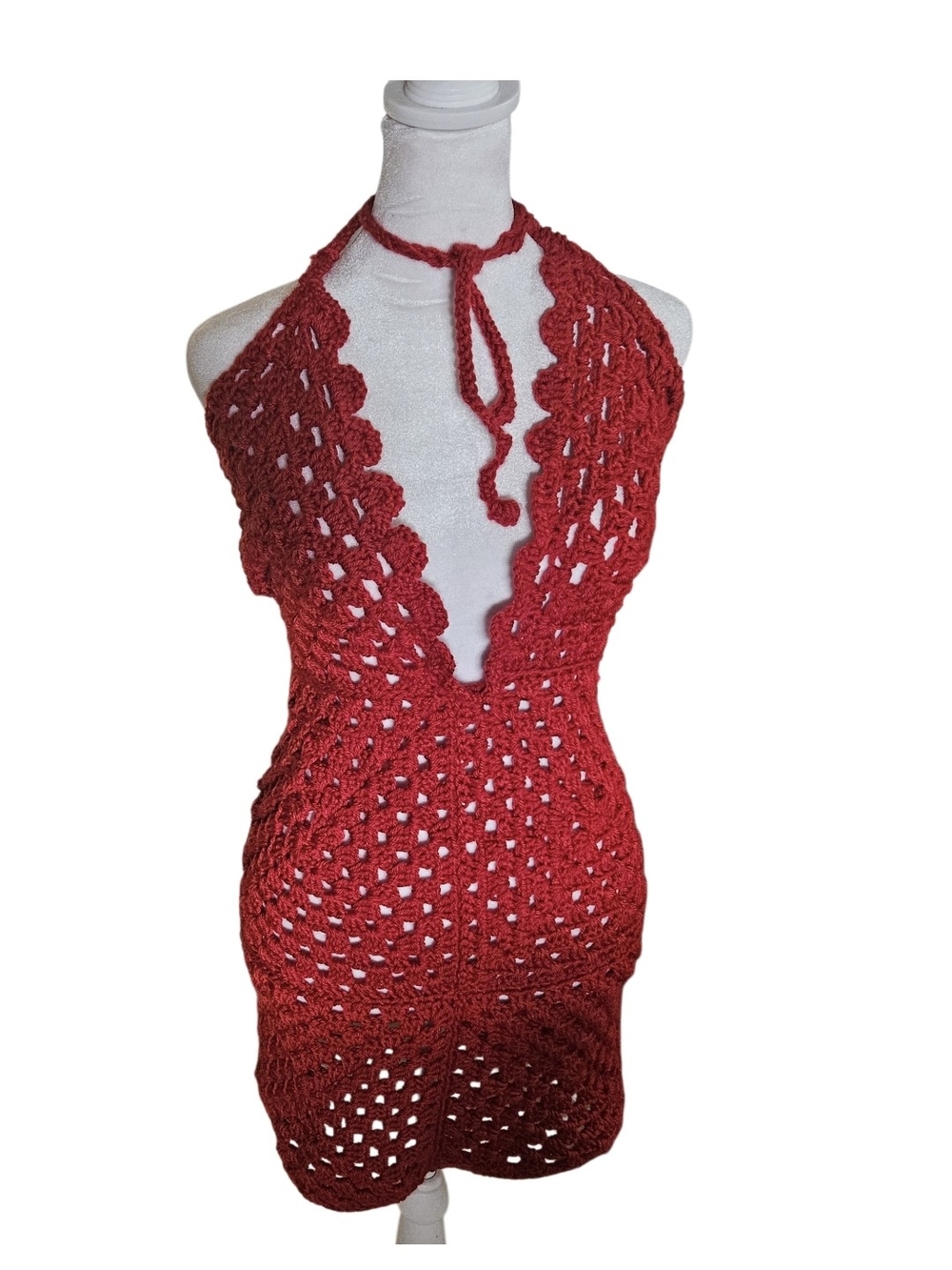 HANDCRAFTED BOHEMIAN SOUL GRANNYCORE DRESS SLOW FASHION SUSTAINABLE WEARABLE ART